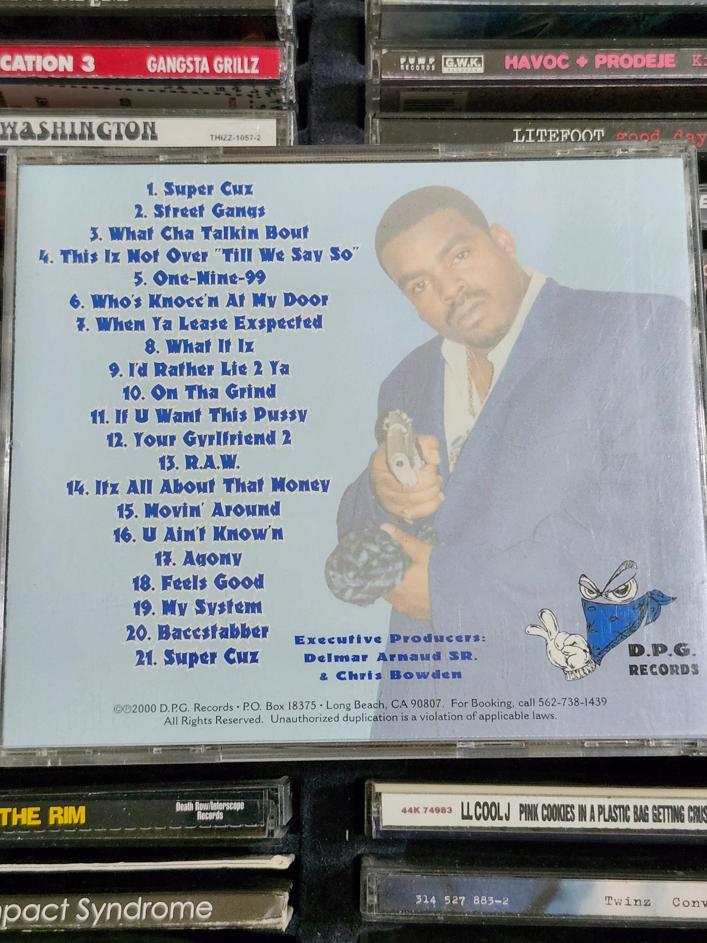 Daz Dillinger R.A.W. CD Raw Rare HTF OOP