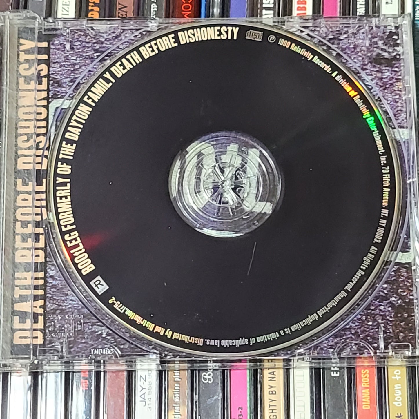 Bootleg Death Before Dishonesty CD Hip-Hop Rap Dayton Family