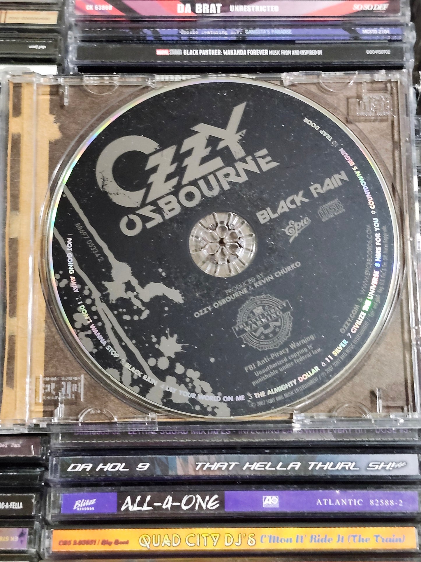Ozzy Osbourne - Black Rain CD