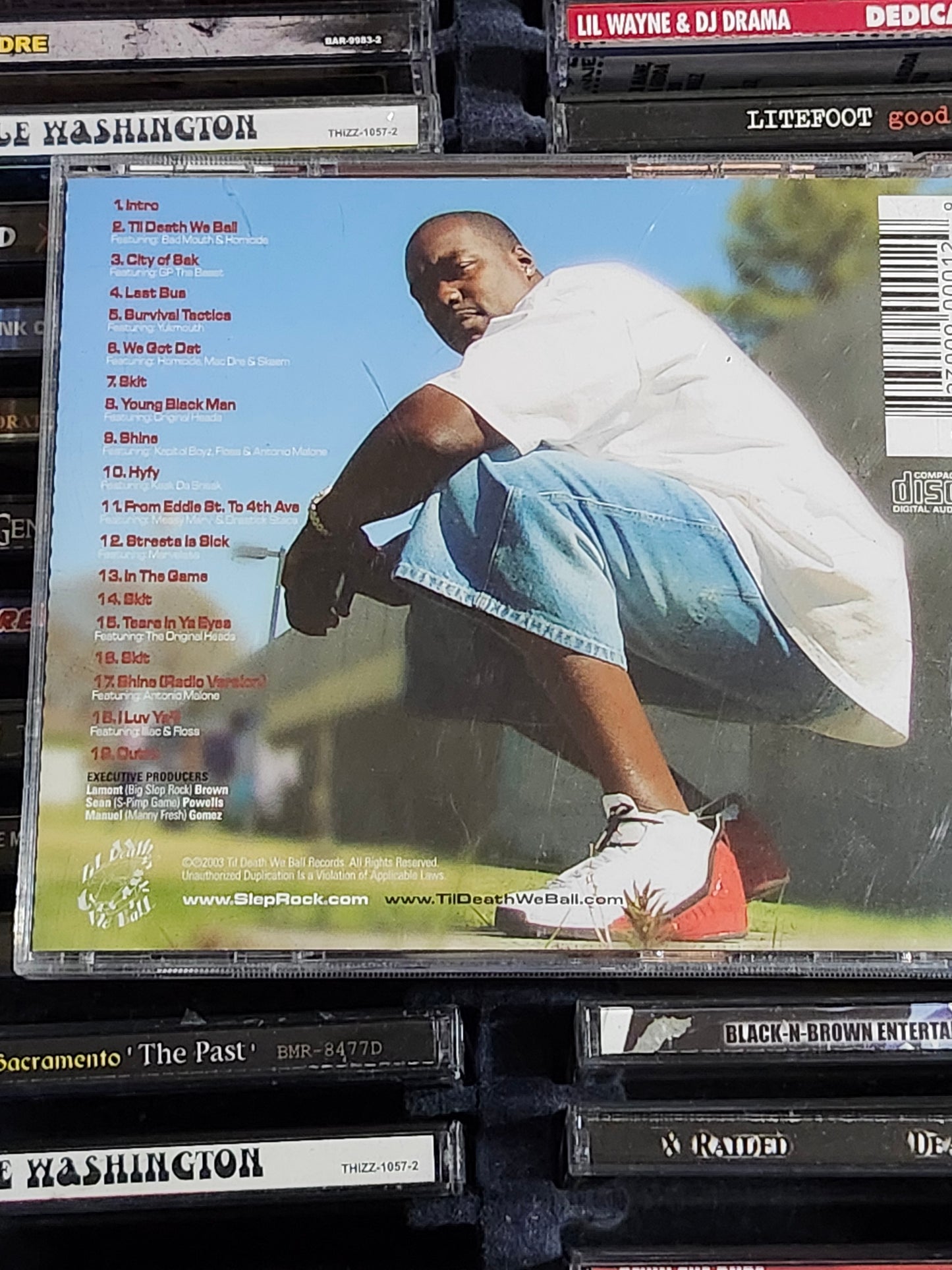 Big Slep Rock California Project CD Mac Dre Messy Marv Yukmouth Marvaless Rare