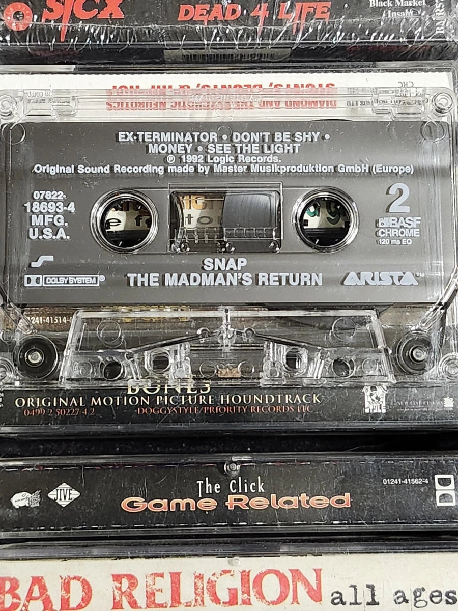 Snap! - The Madman’s Return Cassette Tape