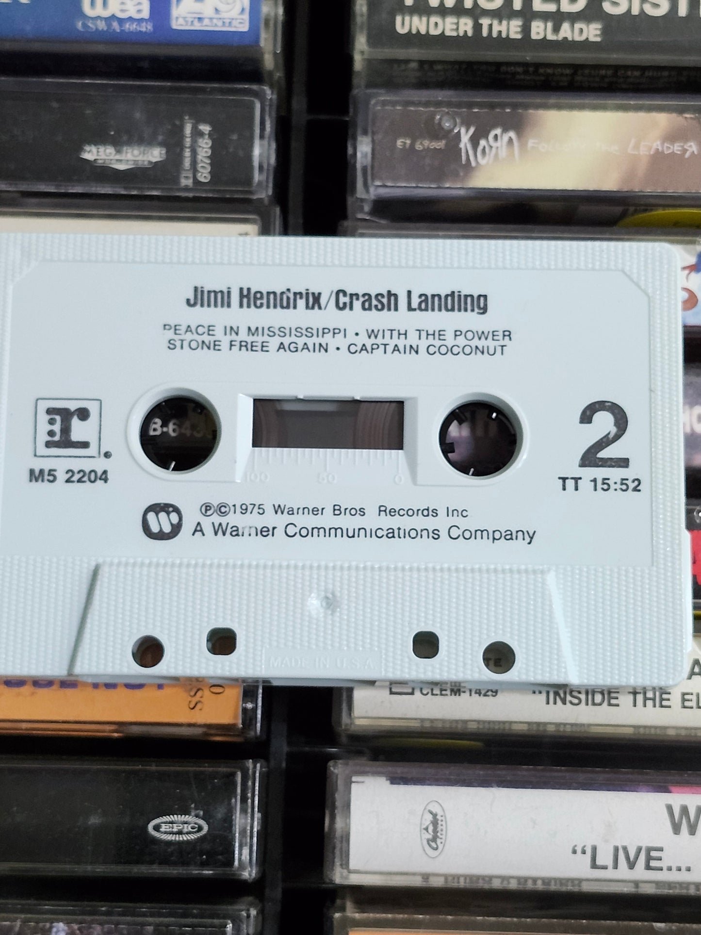 Jimi Hendrix - Crash Landing Cassette