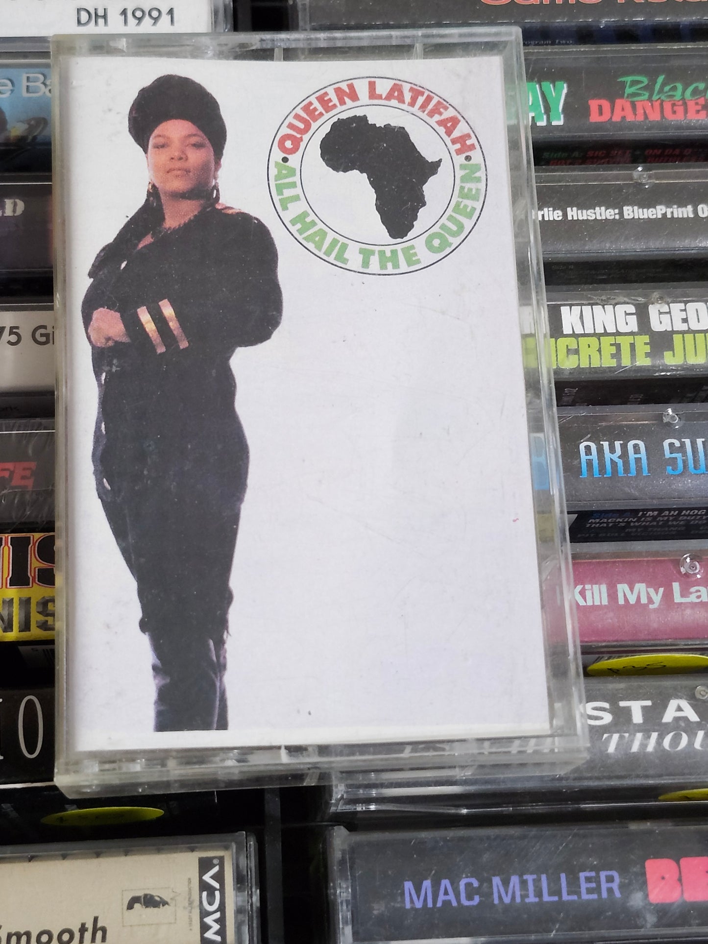 Queen Latifah All Hail The Queen Cassette Tape Rap Hip Hop