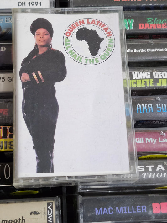 Queen Latifah All Hail The Queen Cassette Tape Rap Hip Hop