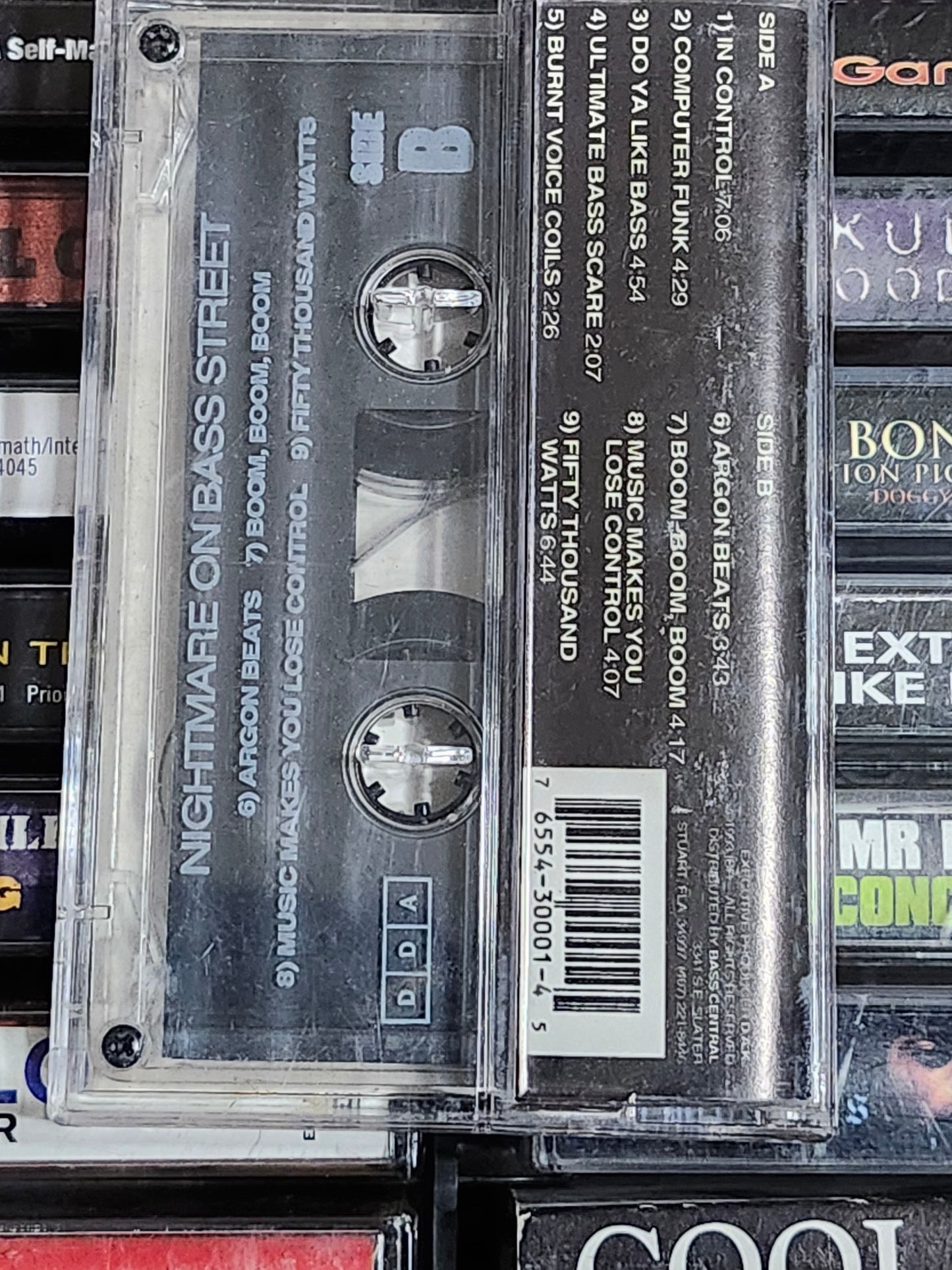 Nightmare on Bass Street Cassette Hip Hop Rap Bill Okin