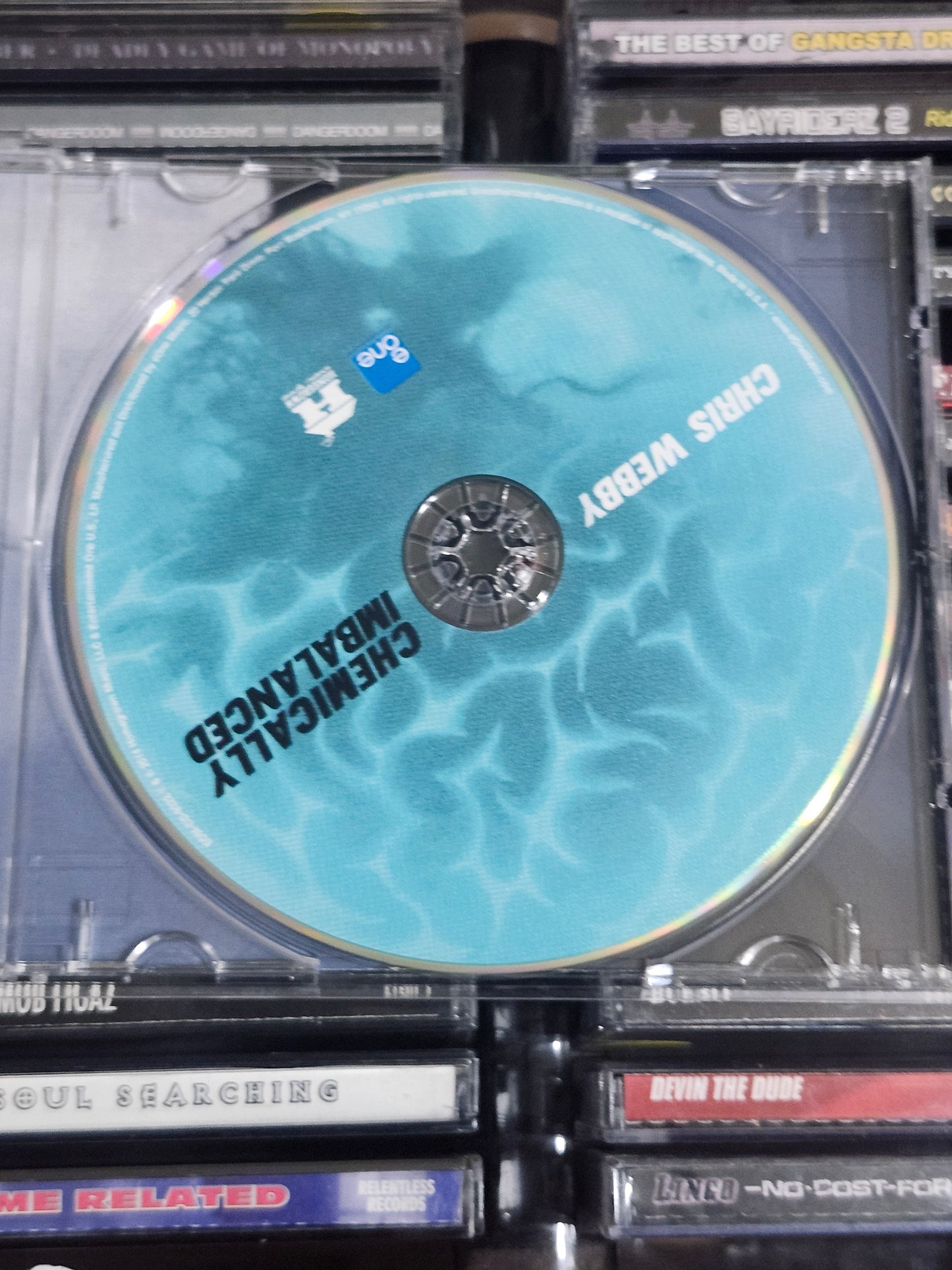 Chris Webby – Chemically Imbalanced CD Tech N9ne B Real Talib Kweli Grafh