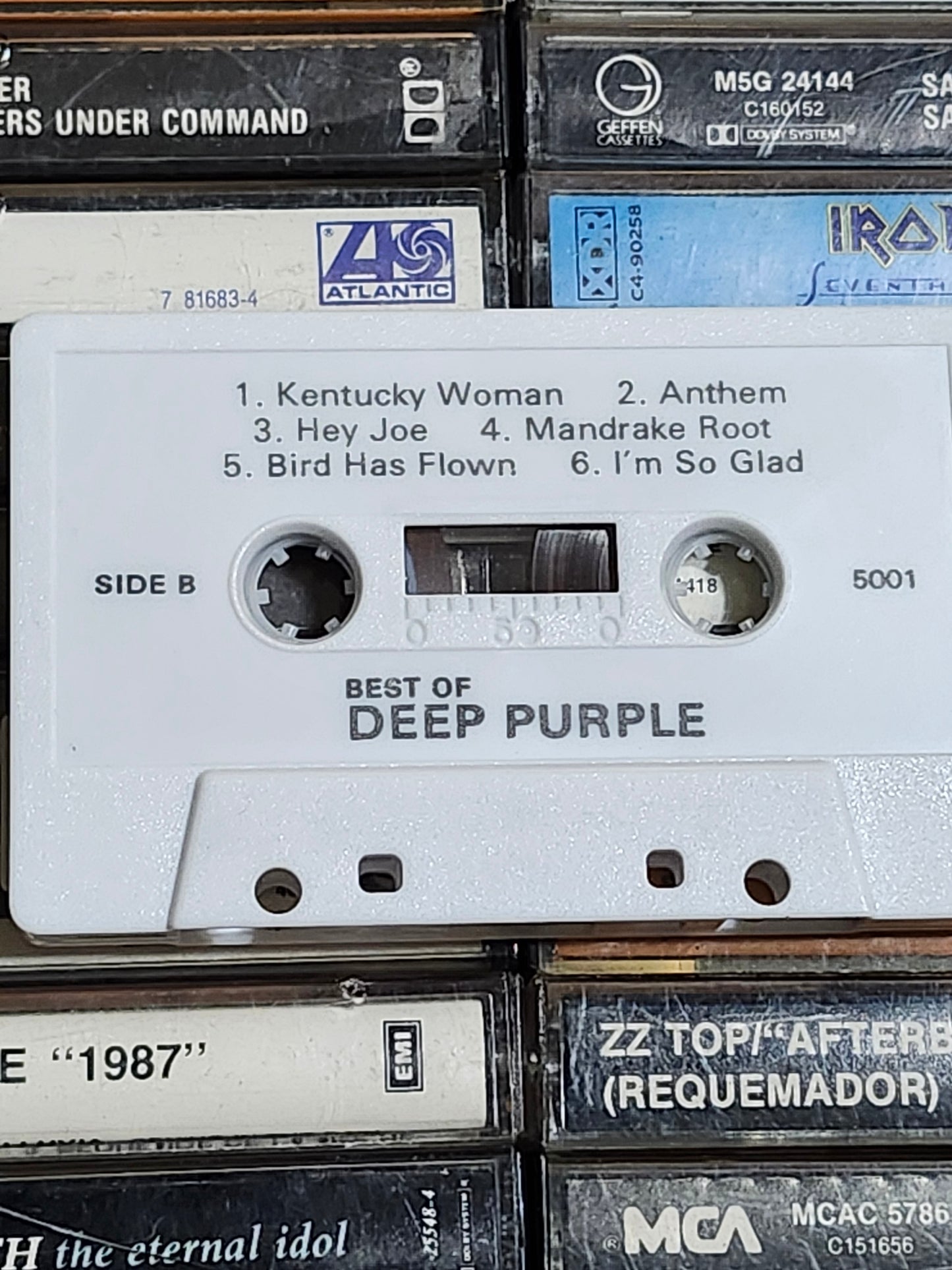 Deep Purple Best Of Cassette Tape