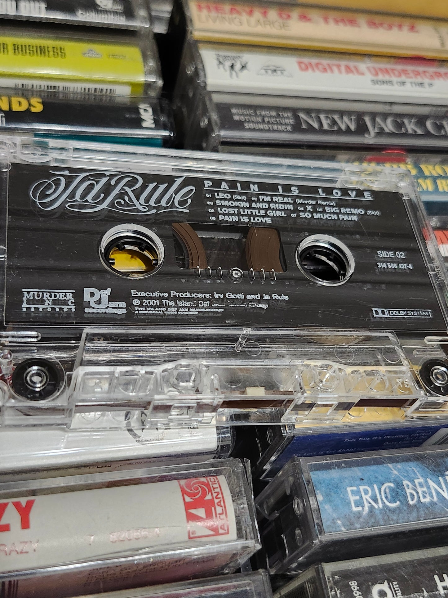 Ja Rule Pain Is Love Cassette Rare HTF OOP