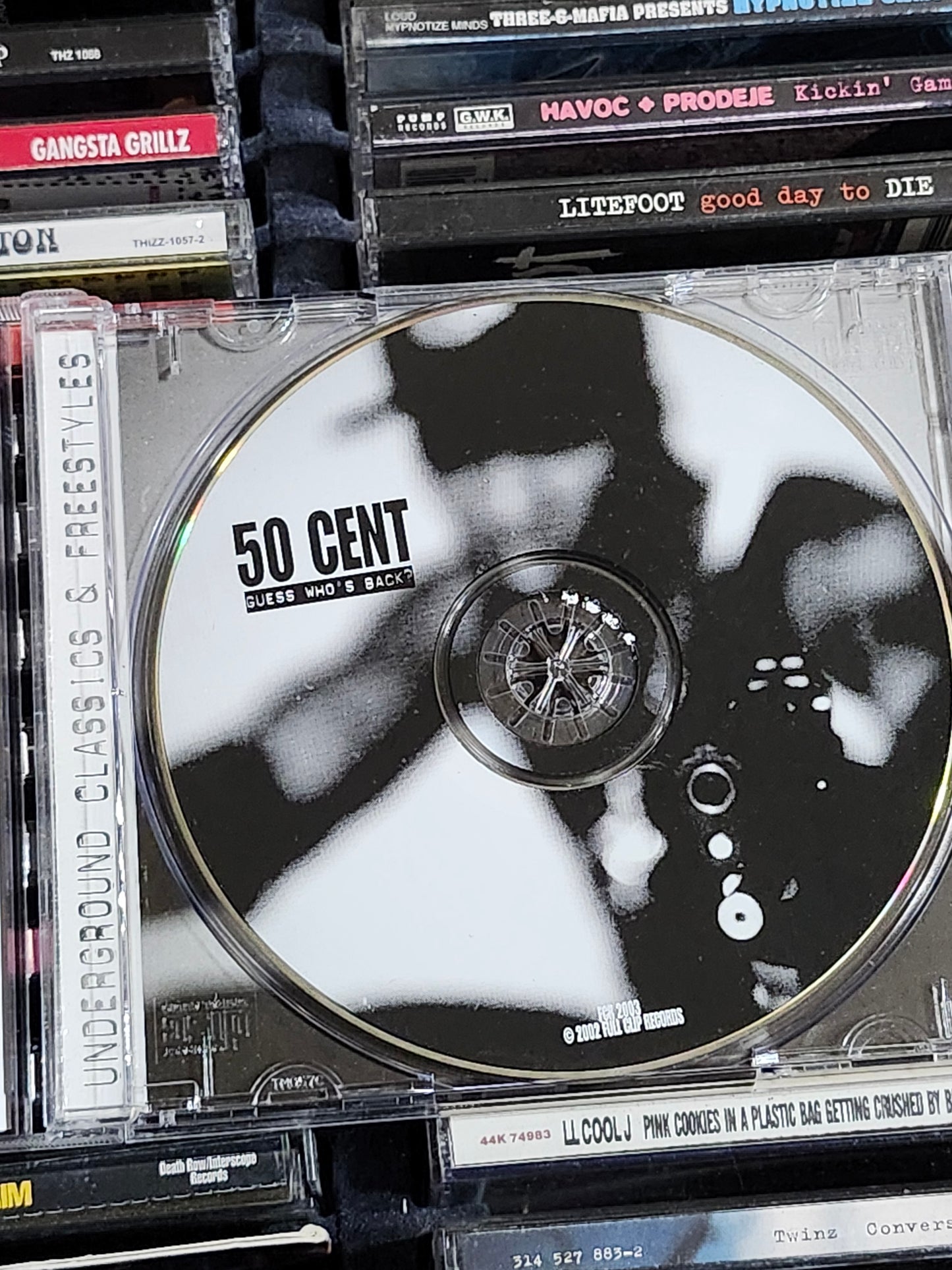 50 Cent Guess Who's Back CD UGK G-Unit Nas Rare HTF OOP