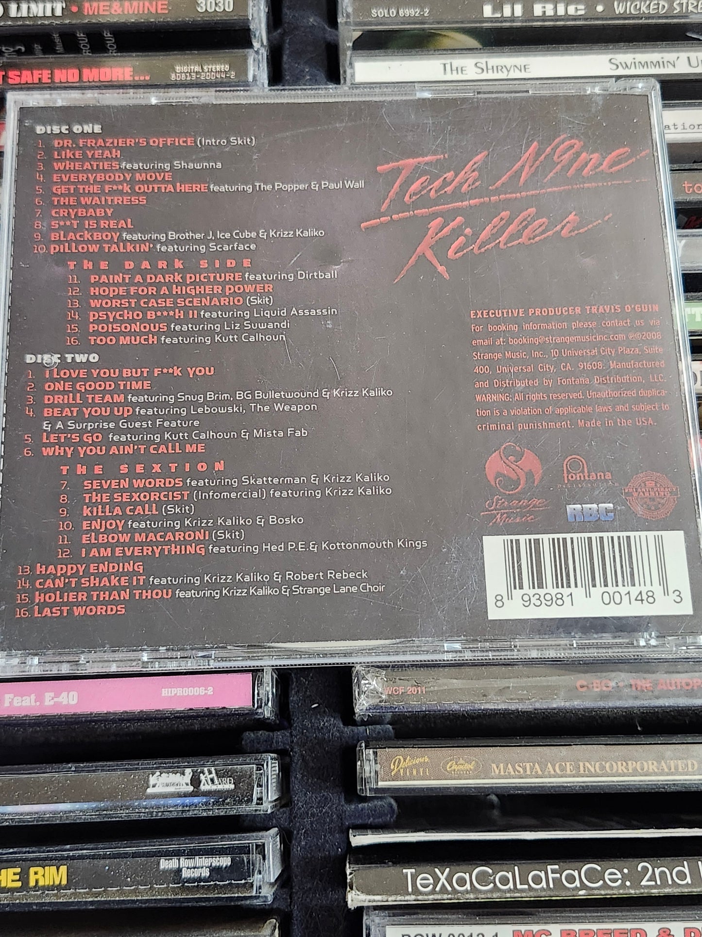 Tech N9ne Killer 2 CD Strange Music