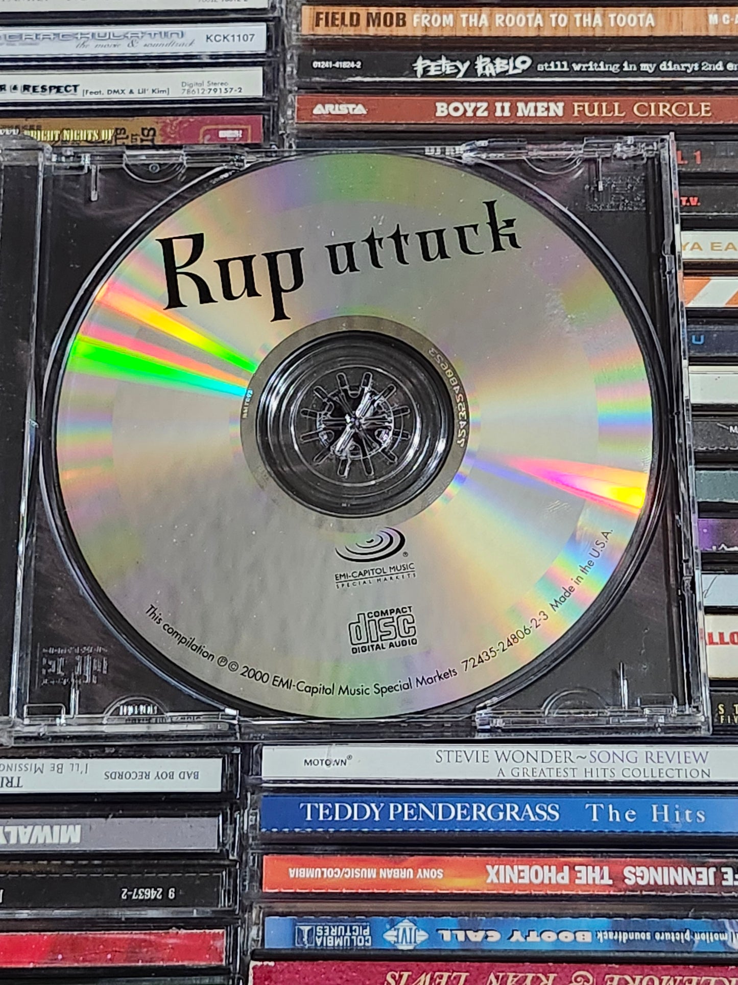 Rap Attack CD Gang Starr Mad Cobra  Luniz Rappin' 4-Tay  Arrested Development