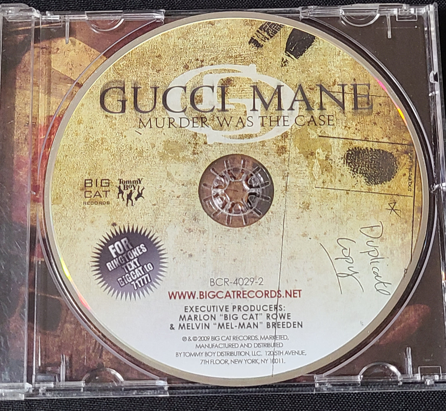 Gucci Mane Murder Was The Case CD