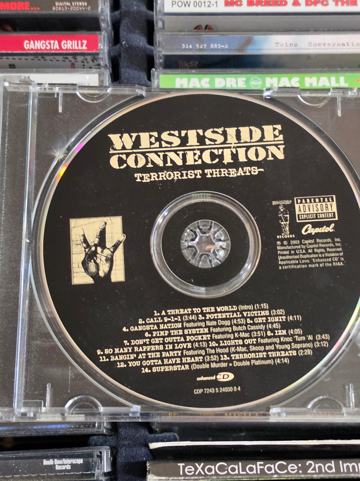Westside Connection Terrorist Threats CD Ice Cube Mack 10 WC