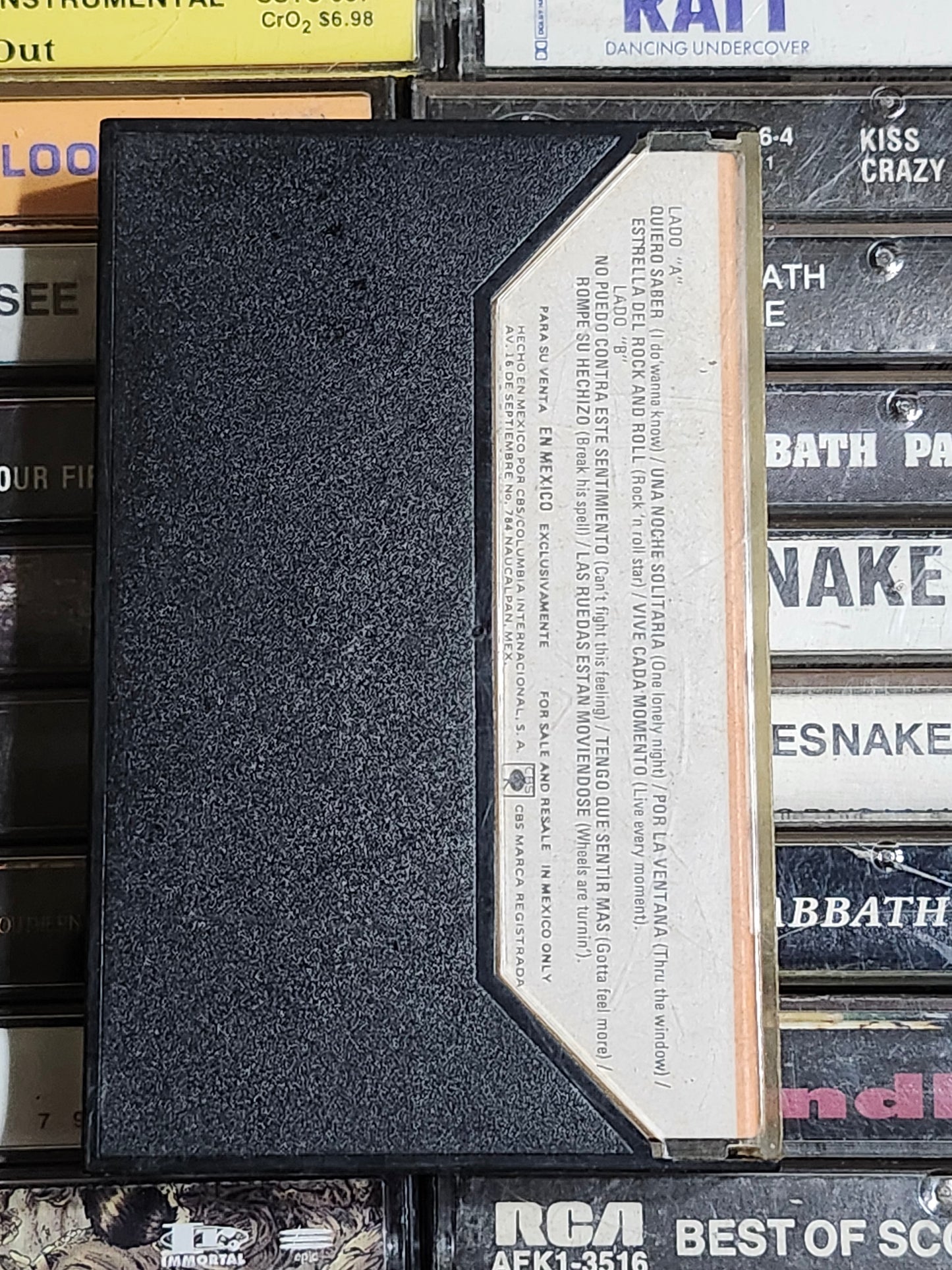 REO Speedwagon - Wheels Are Turning Cassette Import Mexico Rare OOP HTF R.E.O.