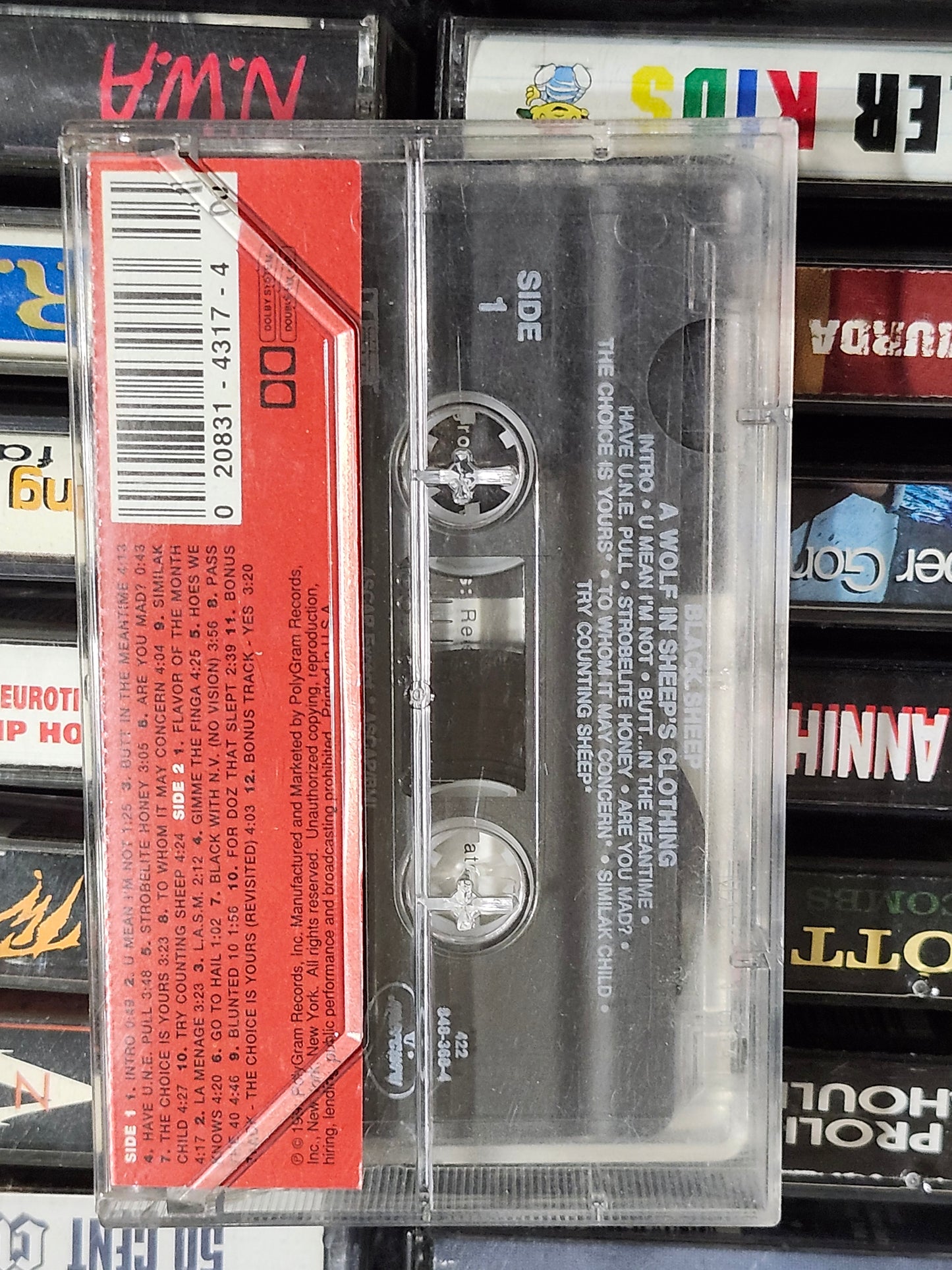 Black Sheep - A Wolf In Sheep's Clothing  Cassette