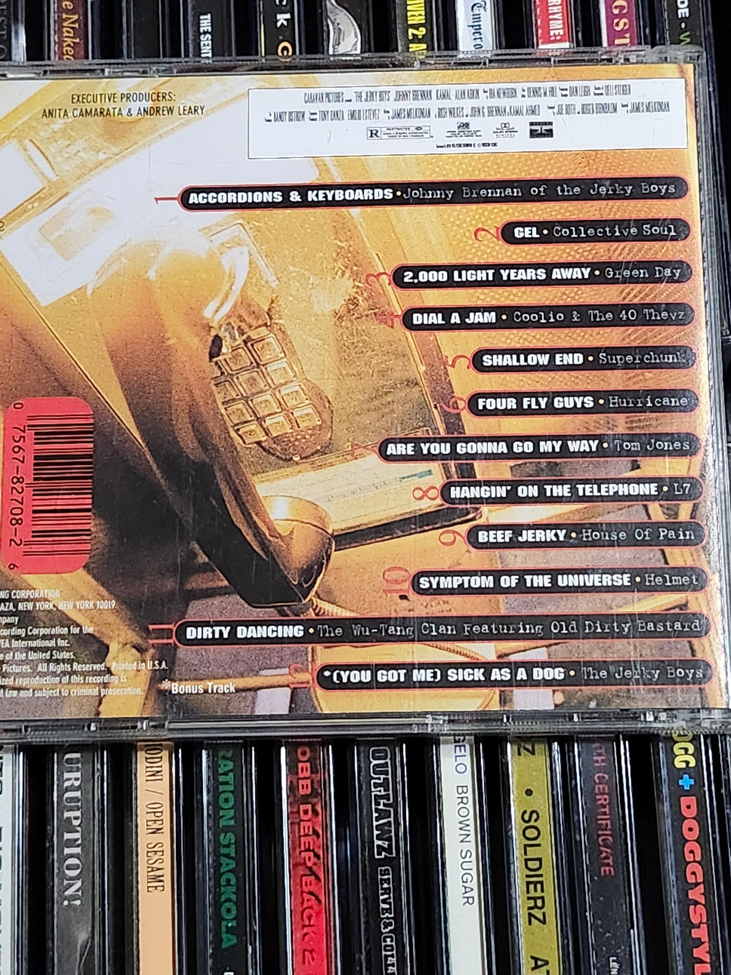 The Jerky Boys Soundtrack CD Green Day Coolio L7 Helmet Wu-Tang