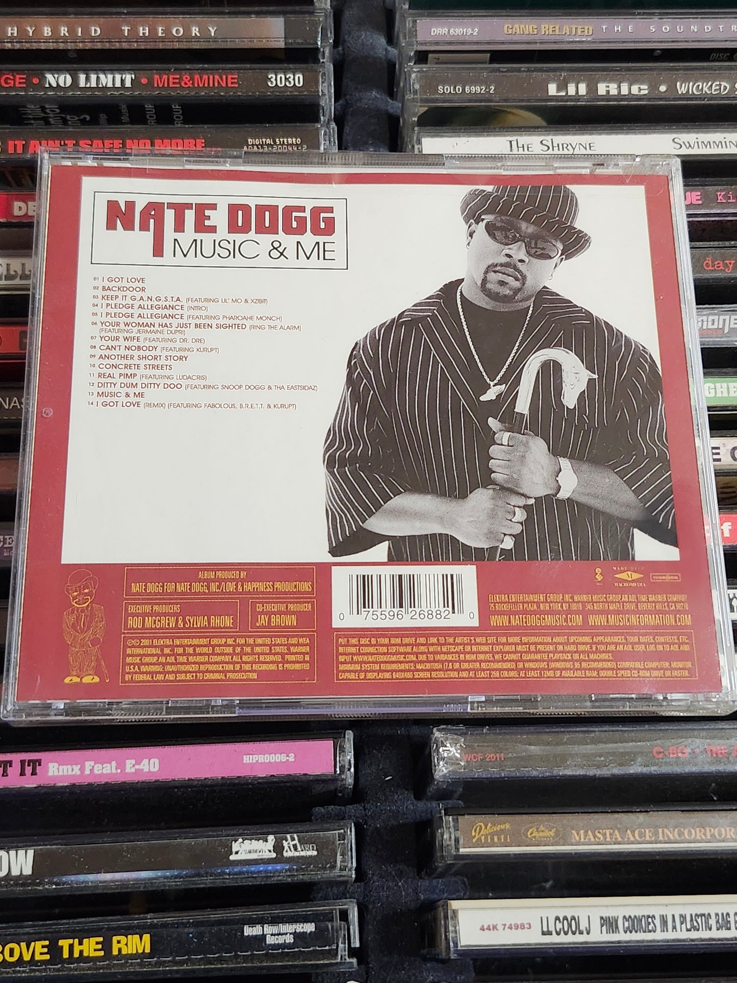 Nate Dogg Music & Me CD