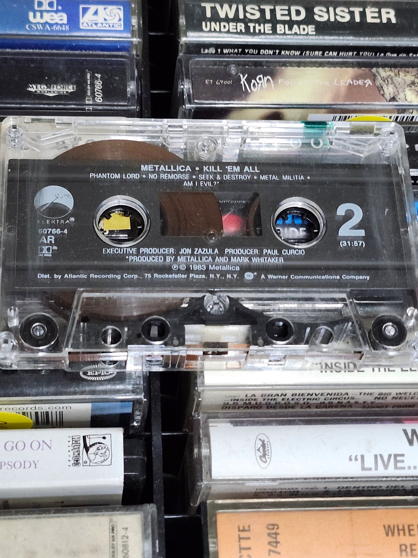 Metallica Kill 'Em All Cassette