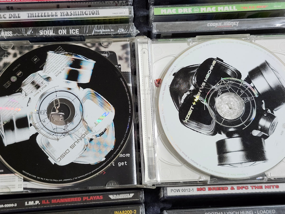 Xzibit: Man Vs Machine CD Nate Dogg Eminem Bonus Disc