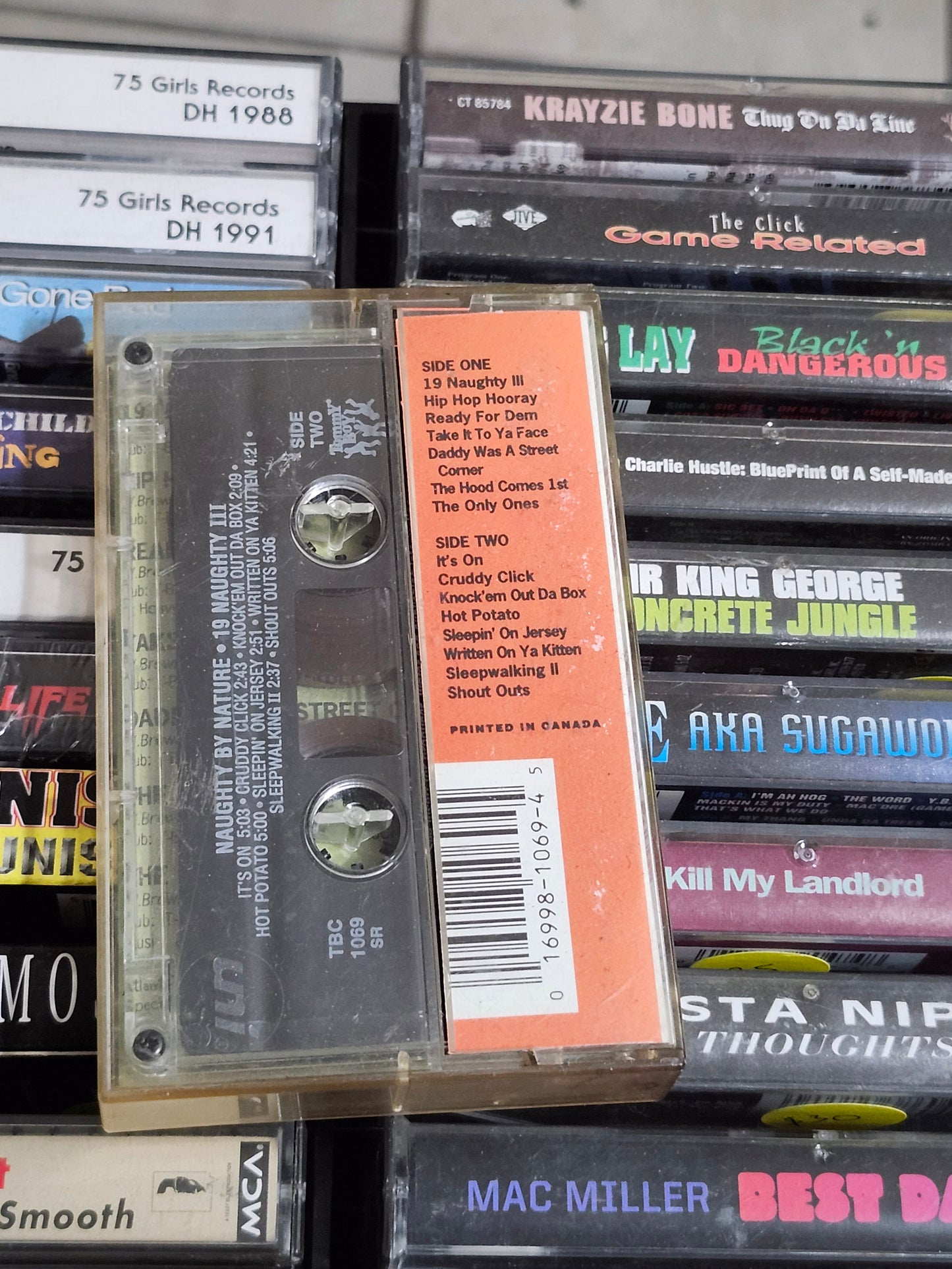 Naughty by Nature 19 Naughty III Cassette Rap Tommy Boy 1993 East Coast Hip-Hop