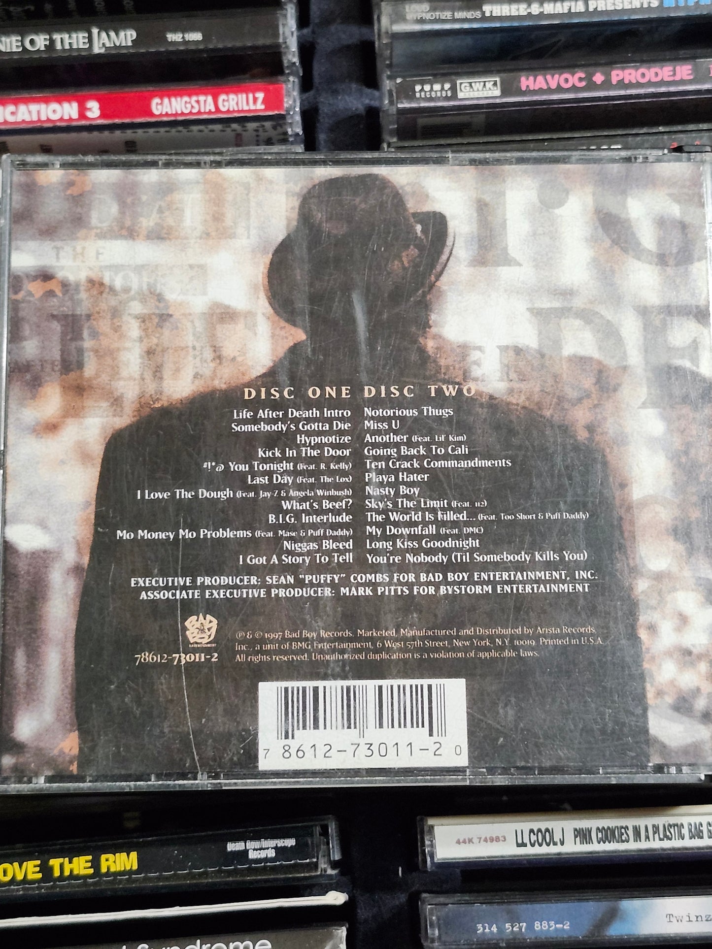 Notorious BIG Life After Death CD B.I.G. Bad Boy Puff Daddy R Kelly Bone Thugs