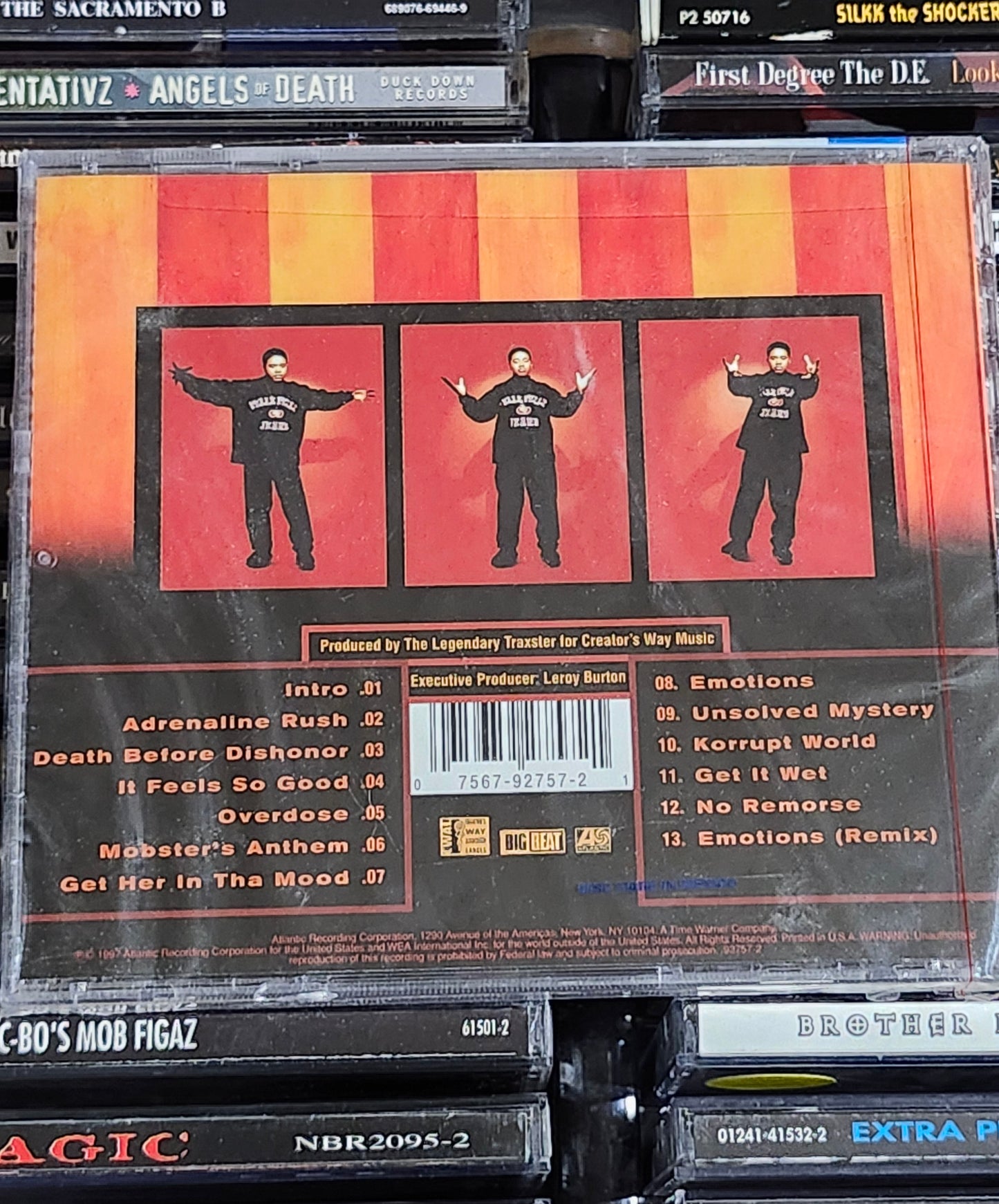 Twista Adrenaline Rush CD New Speedknot Mobstaz Chicago Rare HTF OOP