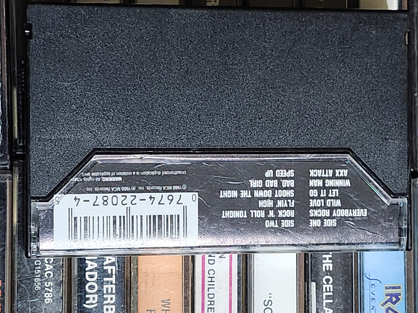 Krokus Heart Attack Cassette Tape