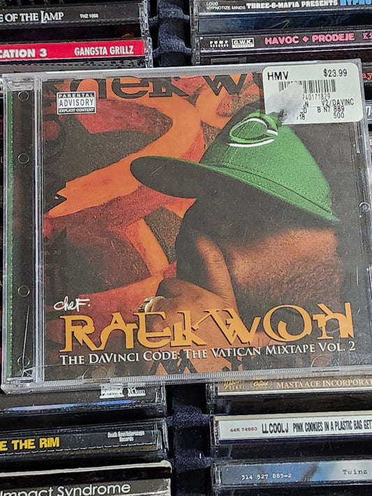 Raekwon The DaVinci Code: The Vatican Mixtape V2 CD Rare HTF OOP