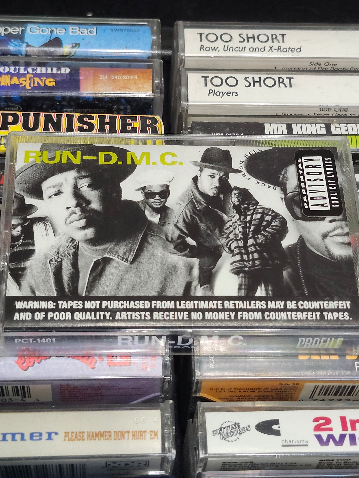 Run DMC Back From Hell Cassette Tape
