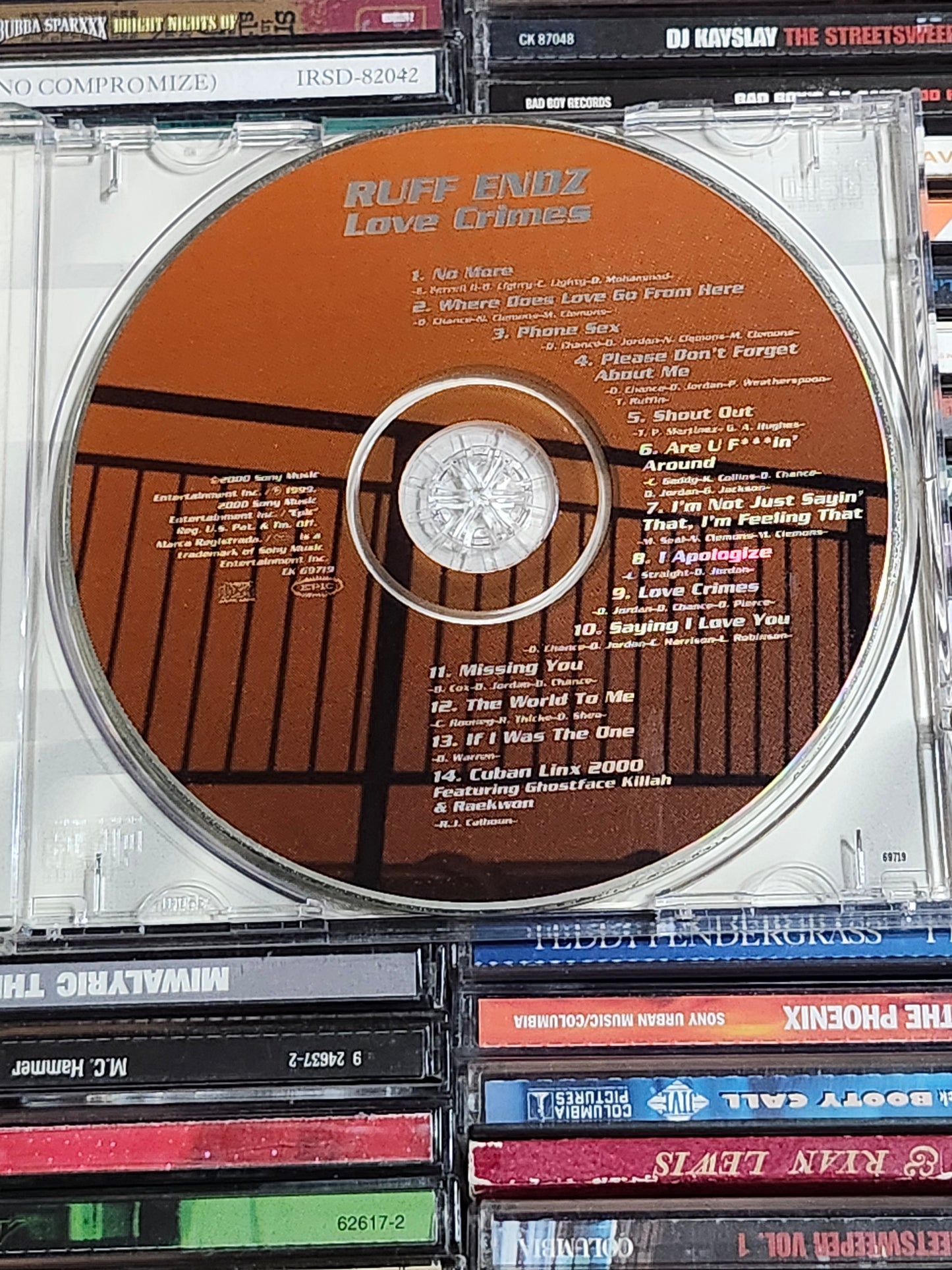 Ruff Endz Love Crimes CD Raekwon Ghostface Killah