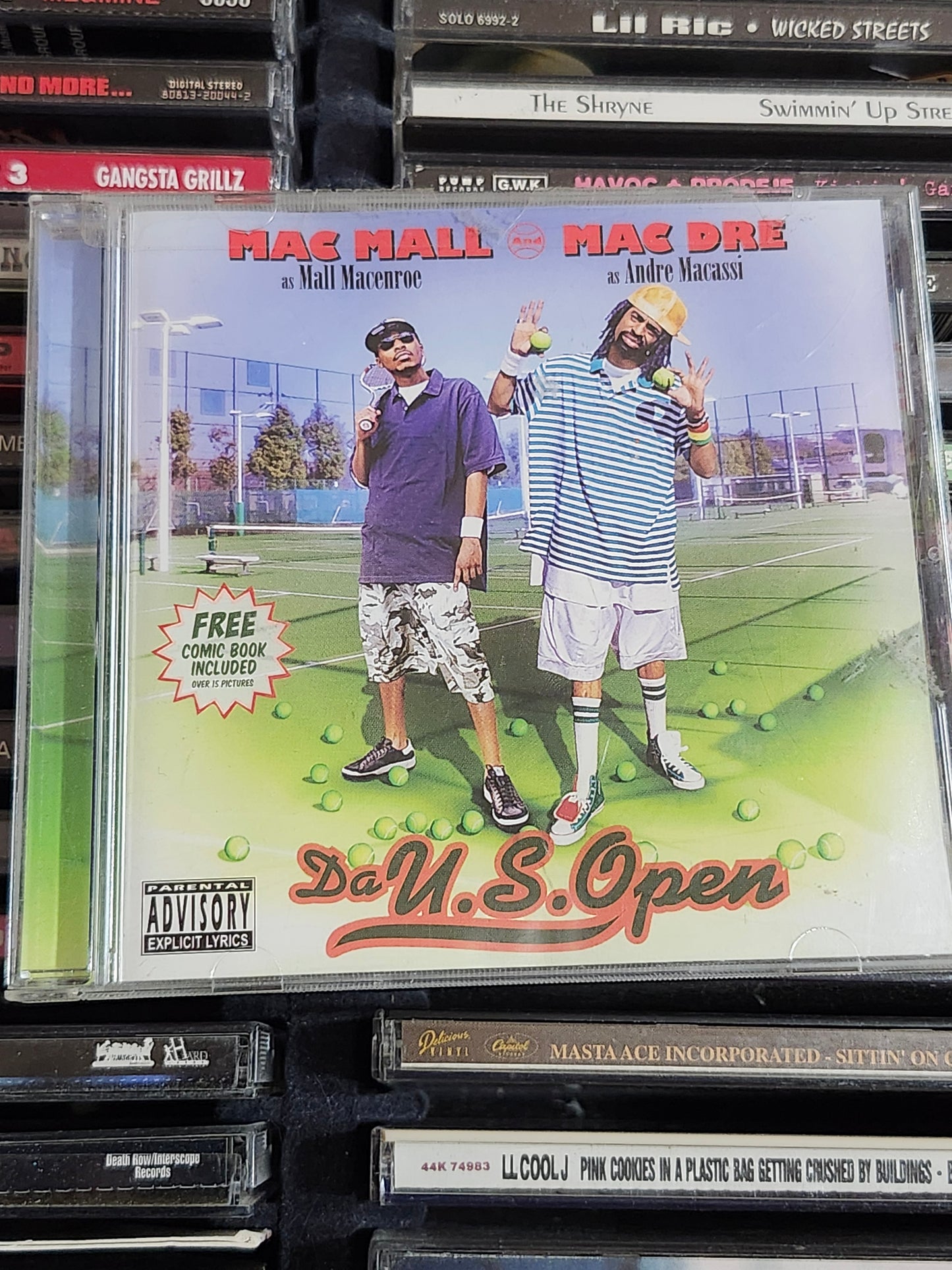 Mac Mall & Mac Dre - Da U.S. Open CD Thizz Rare HTF OOP
