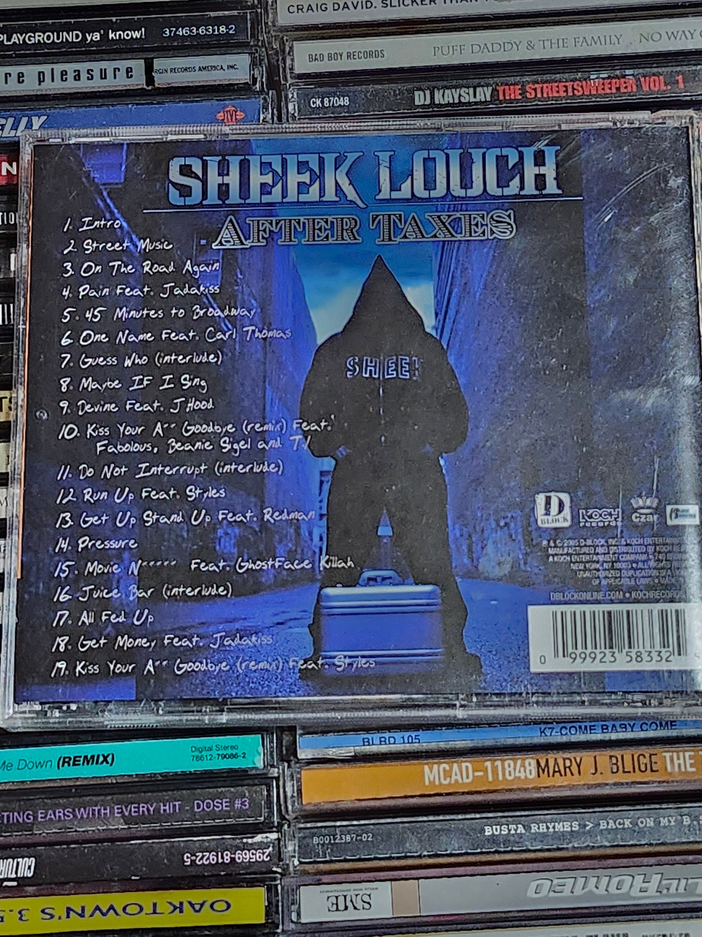 Sheek Louch After Taxes CD Lox Fabolous Redman Styles P Jadakiss Ghostface