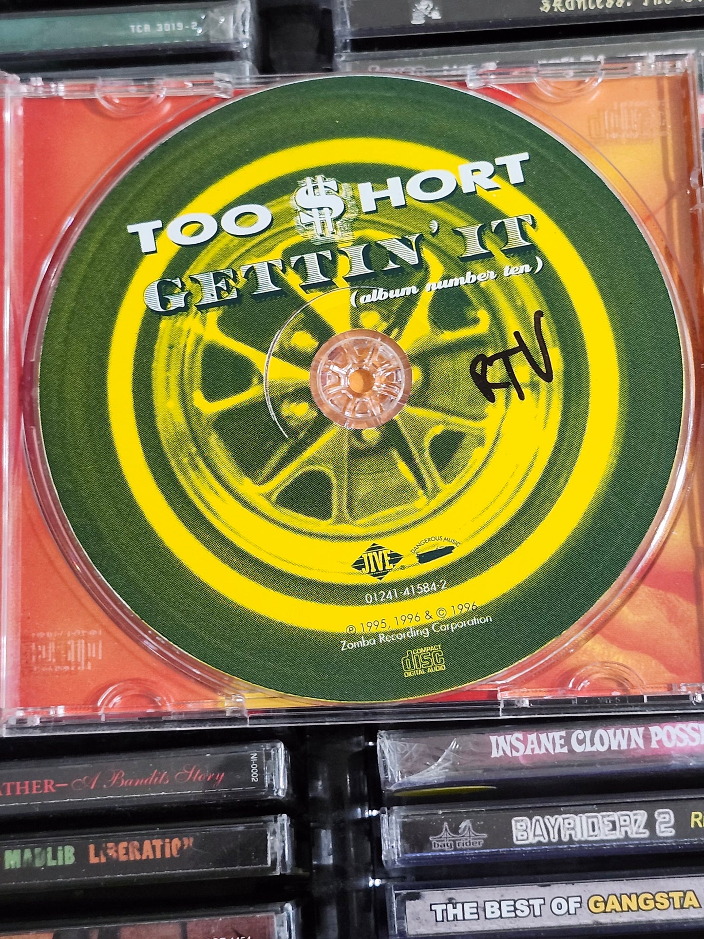 Too Short Gettin It CD Parliament $hort Funkadelic MC Breed Erick Sermon