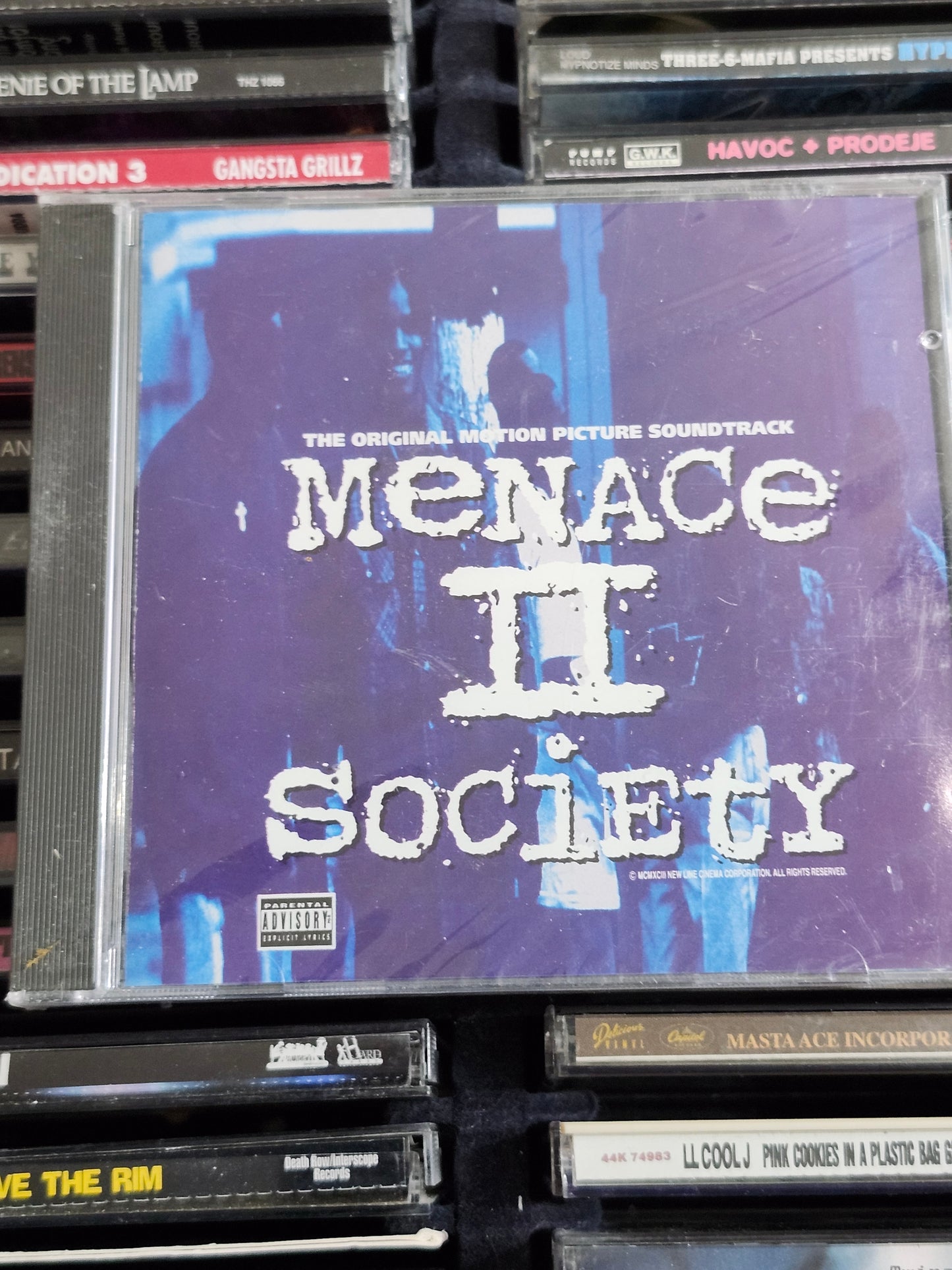 Menace II Society Soundtrack CD Too Short Pete Rock UGK DJ Quik Ant Banks New