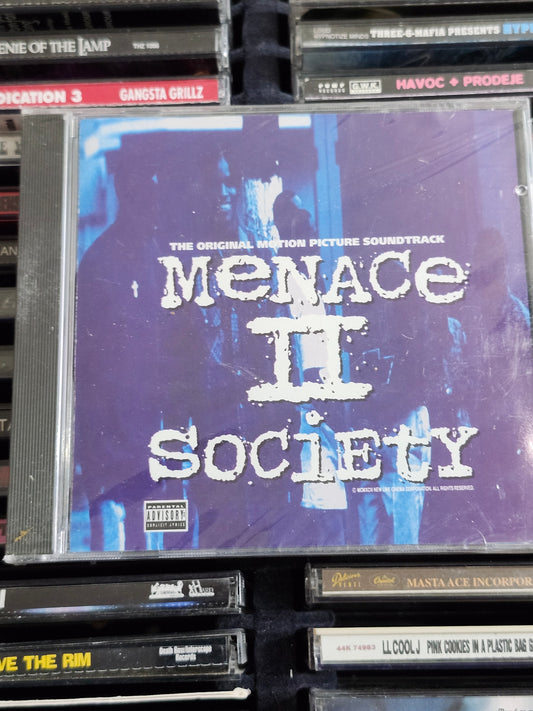 Menace II Society Soundtrack CD Too Short Pete Rock UGK DJ Quik Ant Banks New