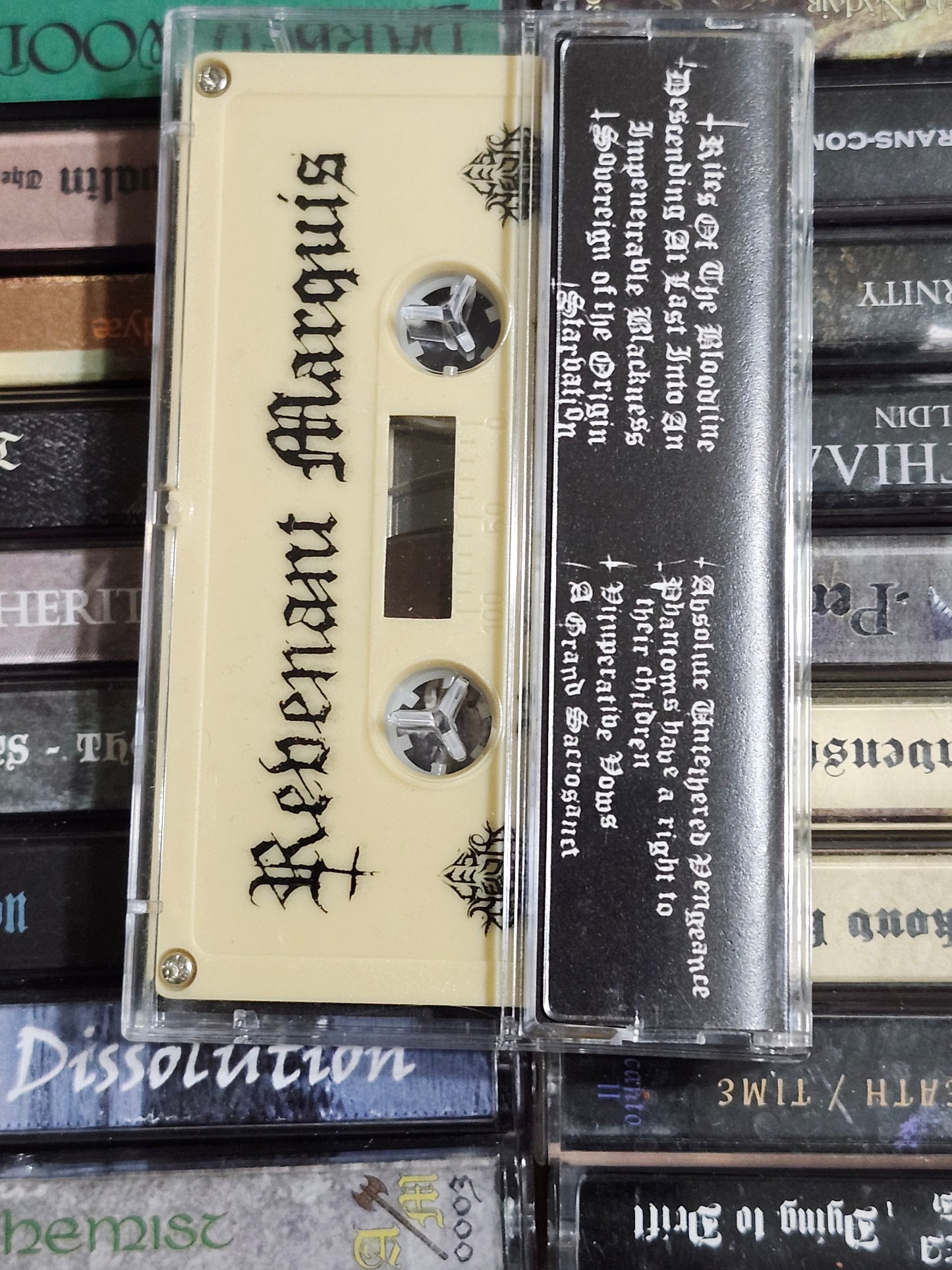 Revenant Marquis - Polterngeyst Black Metal Cassette Rare HTF OOP
