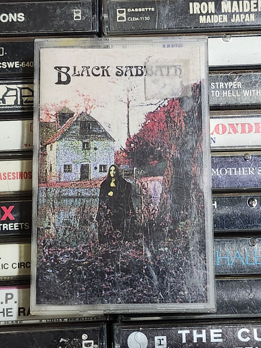 Black Sabbath Cassette Rare HTF OOP 1970 Ozzy