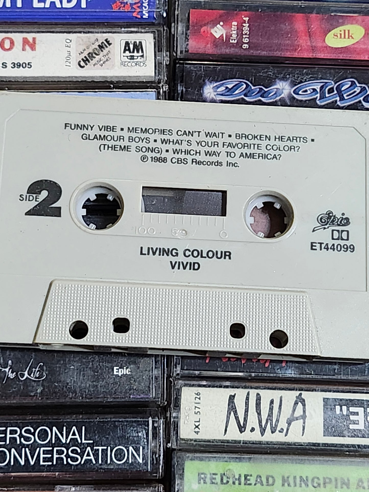 Living Colour Vivid Cassette Tape