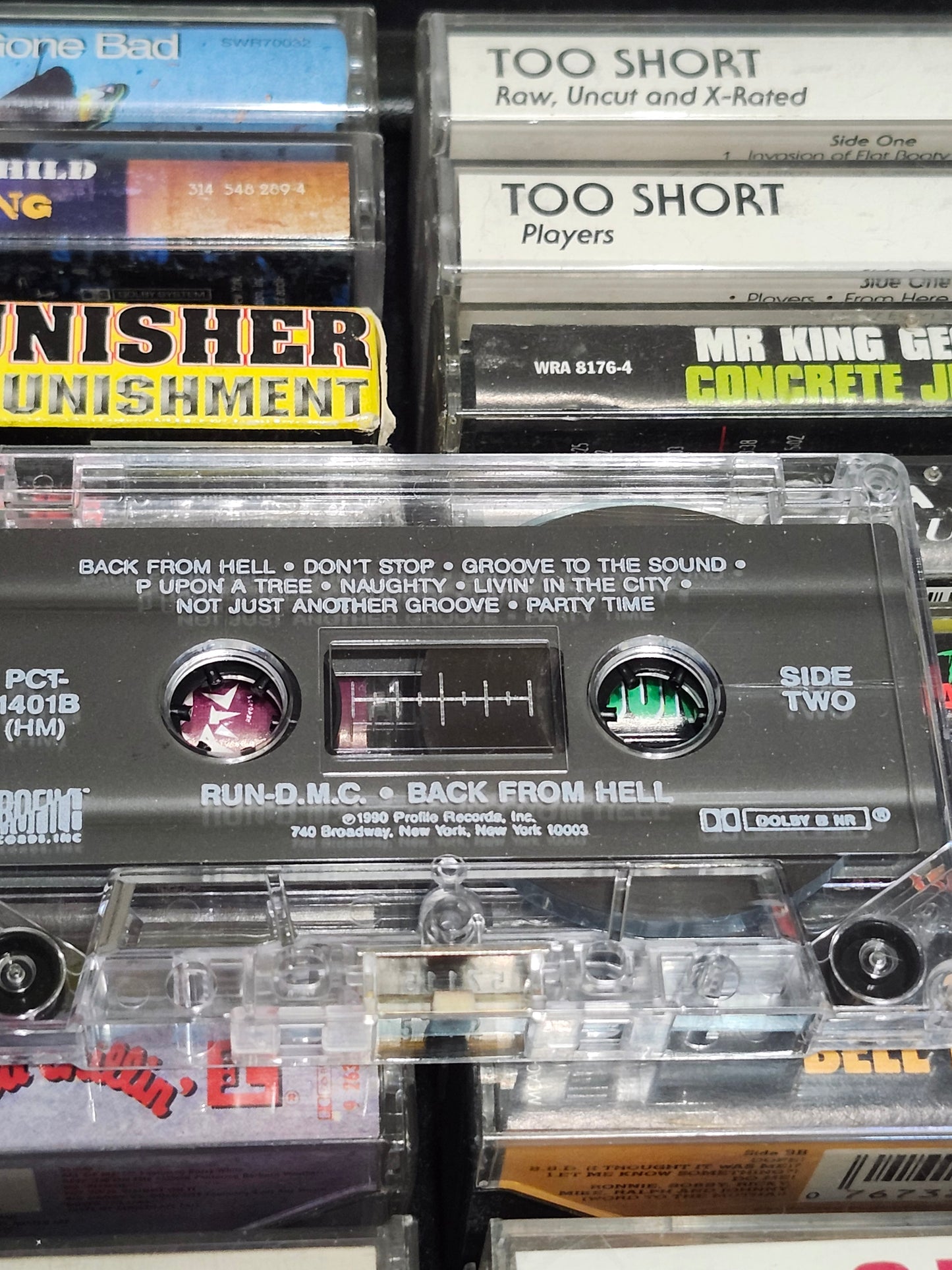 Run DMC Back From Hell Cassette Tape
