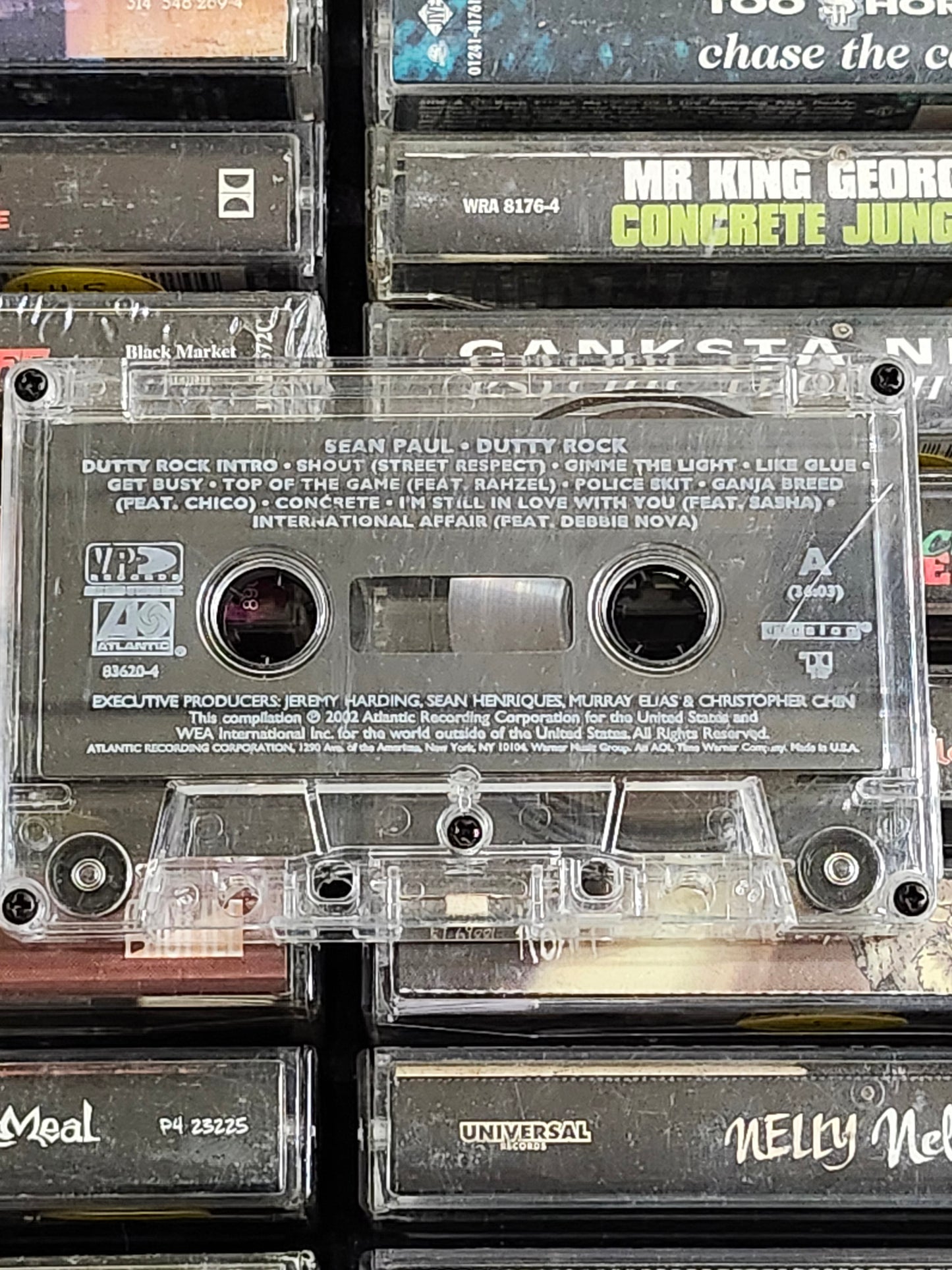 Sean Paul Dutty Rock Cassette Rare HTF OOP