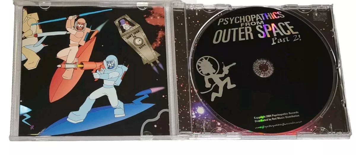 ICP Psychopathics From Outer Space Part 2 CD Insane Clown Posse Twiztid Blaze Esham