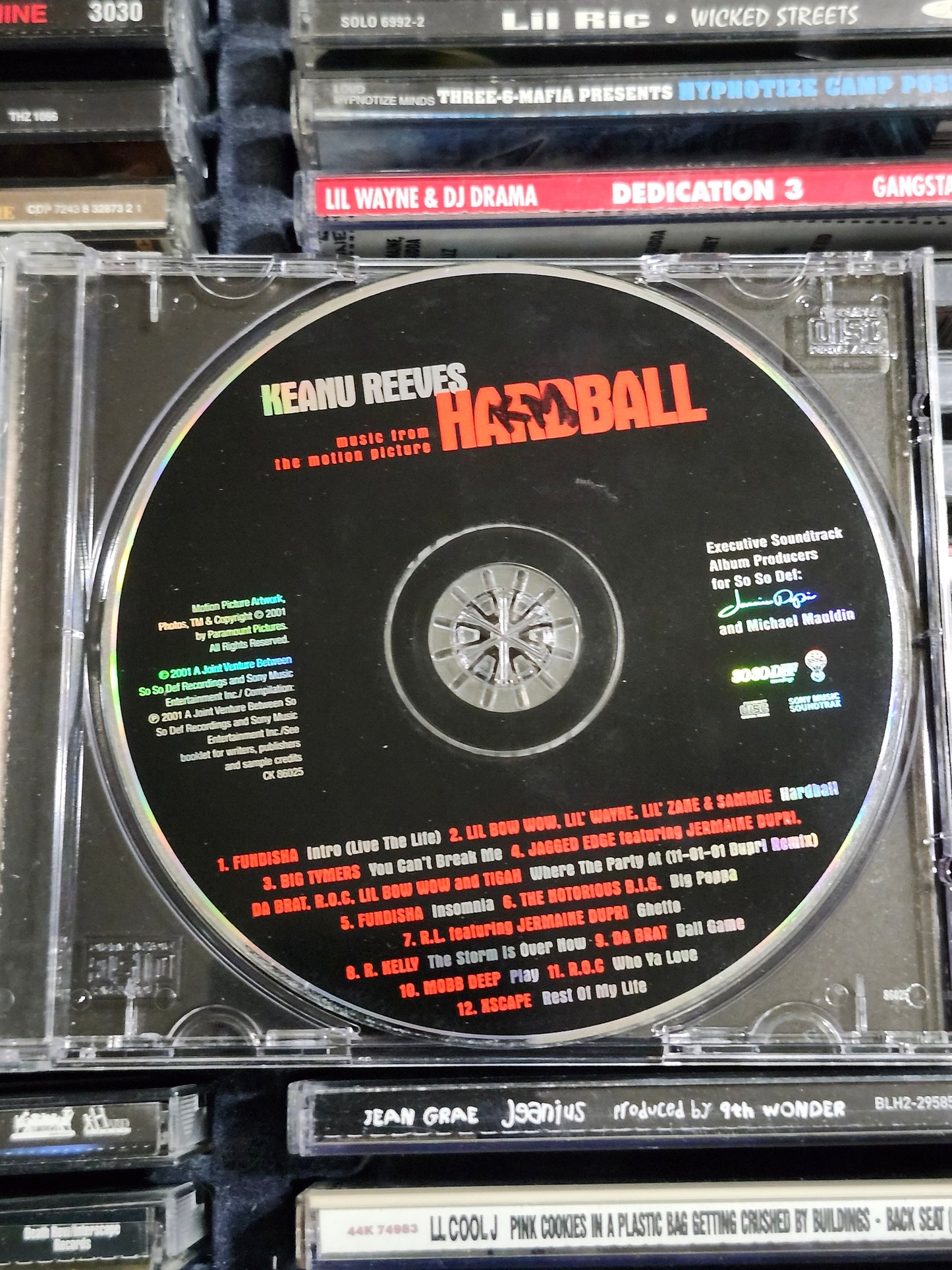 Hardball Soundtrack CD Jermaine Dupri Notorious B.I.G Lil Wayne Da Brat