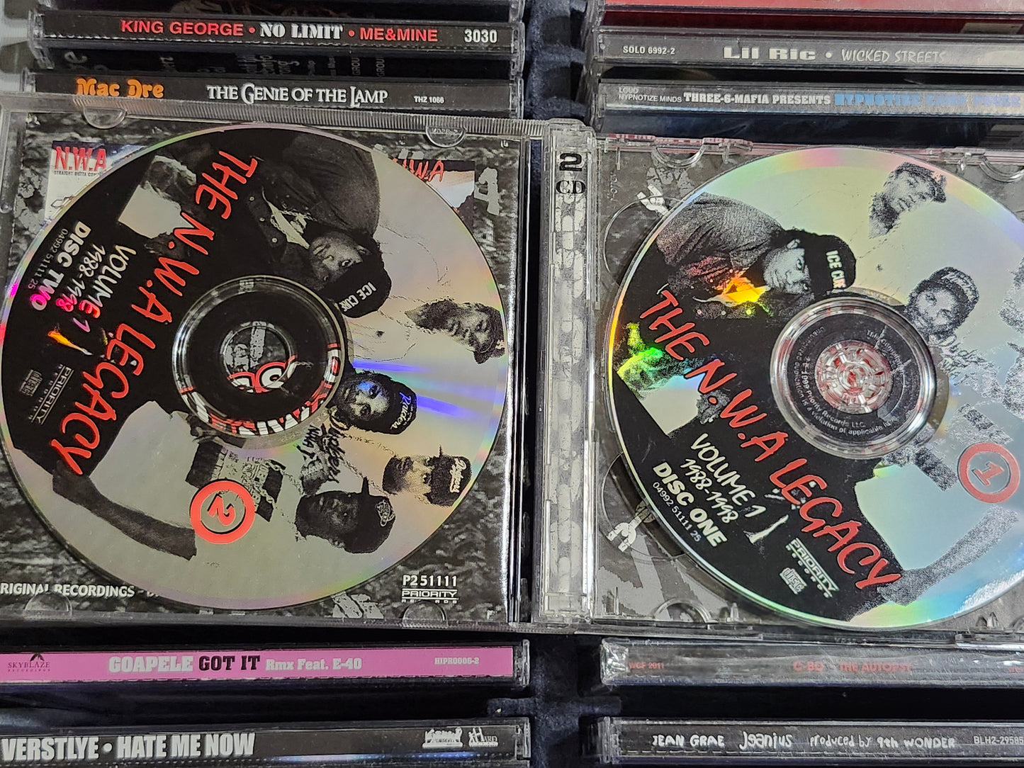 The NWA Legacy Volume 1 CD 2 Disc Set Bone Thugs NWA Ice Cube Eazy-E