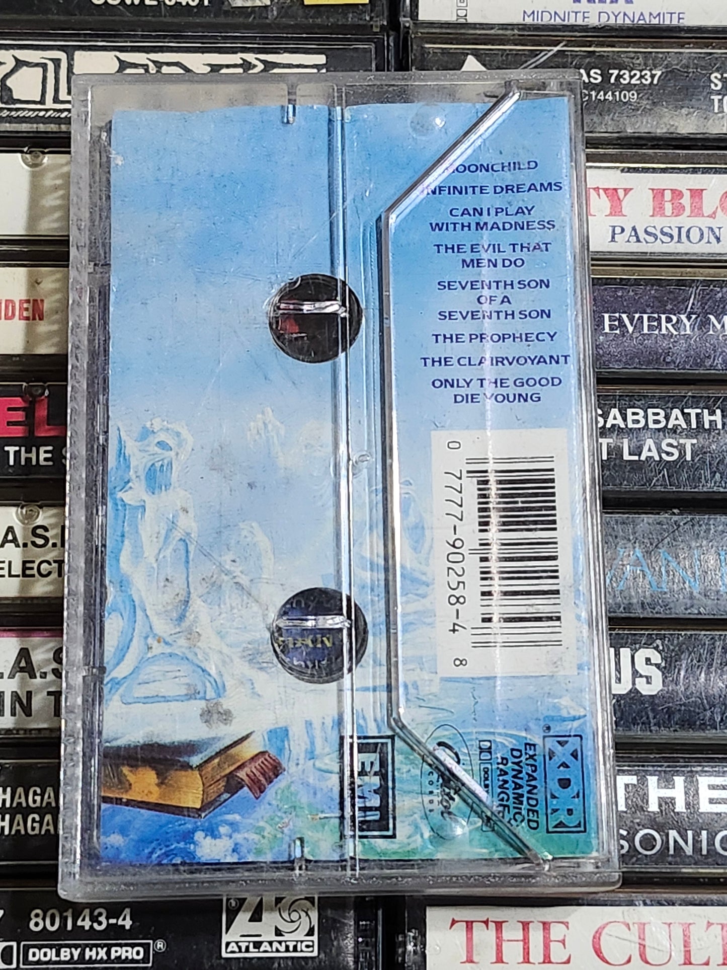 Iron Maiden Seventh Son Of A Seventh Son Cassette Tape