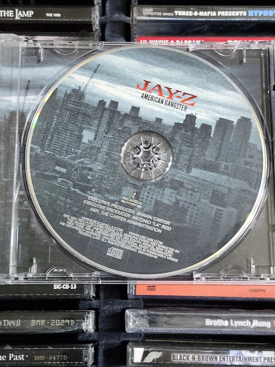 Jay-Z American Gangster CD Nas Lil Wayne