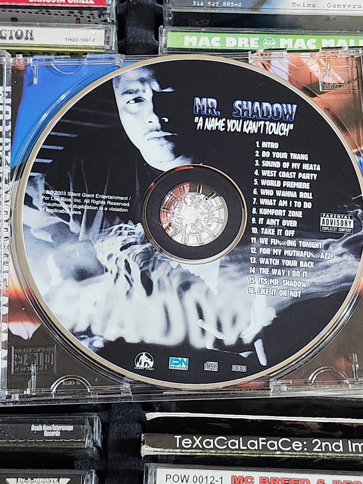 Mr Shadow A Name You Kant Touch CD Rare HTF OOP