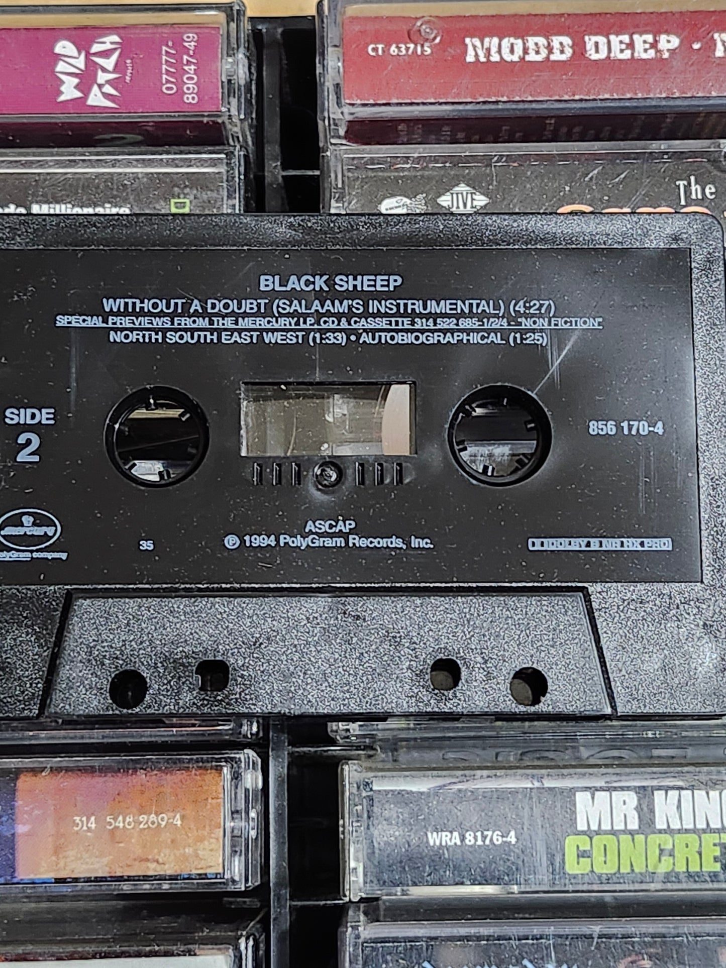 Black Sheep Wihout A Doubt Rap/Hip Hop Cassette Single