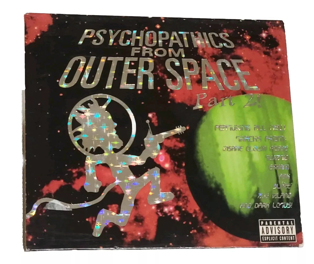 ICP Psychopathics From Outer Space Part 2 CD Insane Clown Posse Twiztid Blaze Esham