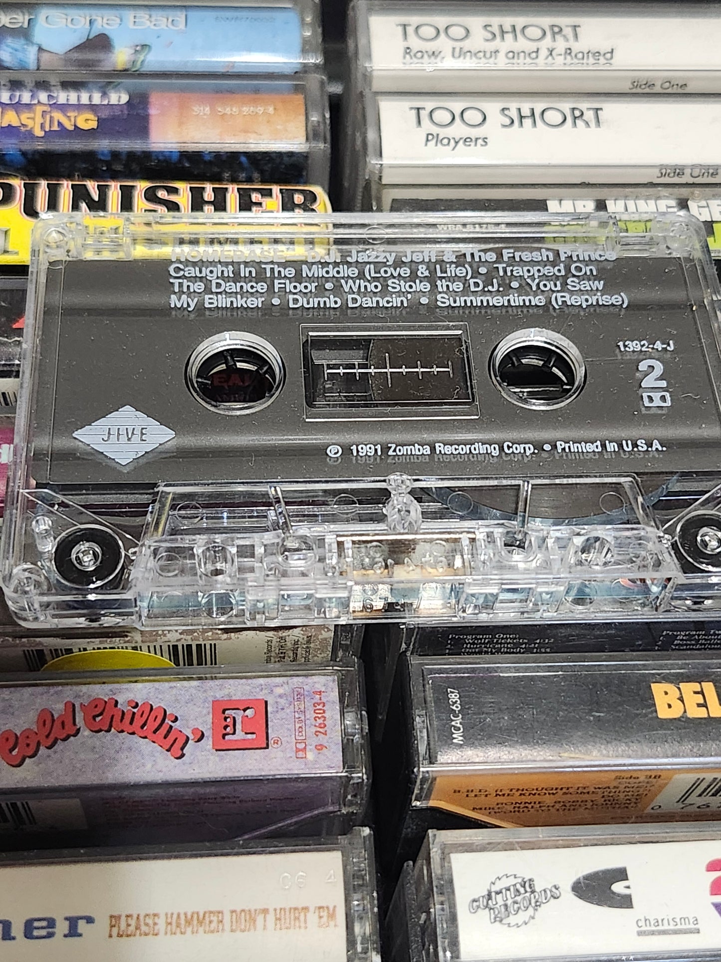 DJ Jazzy Jeff & the Fresh Prince Homebase Cassette