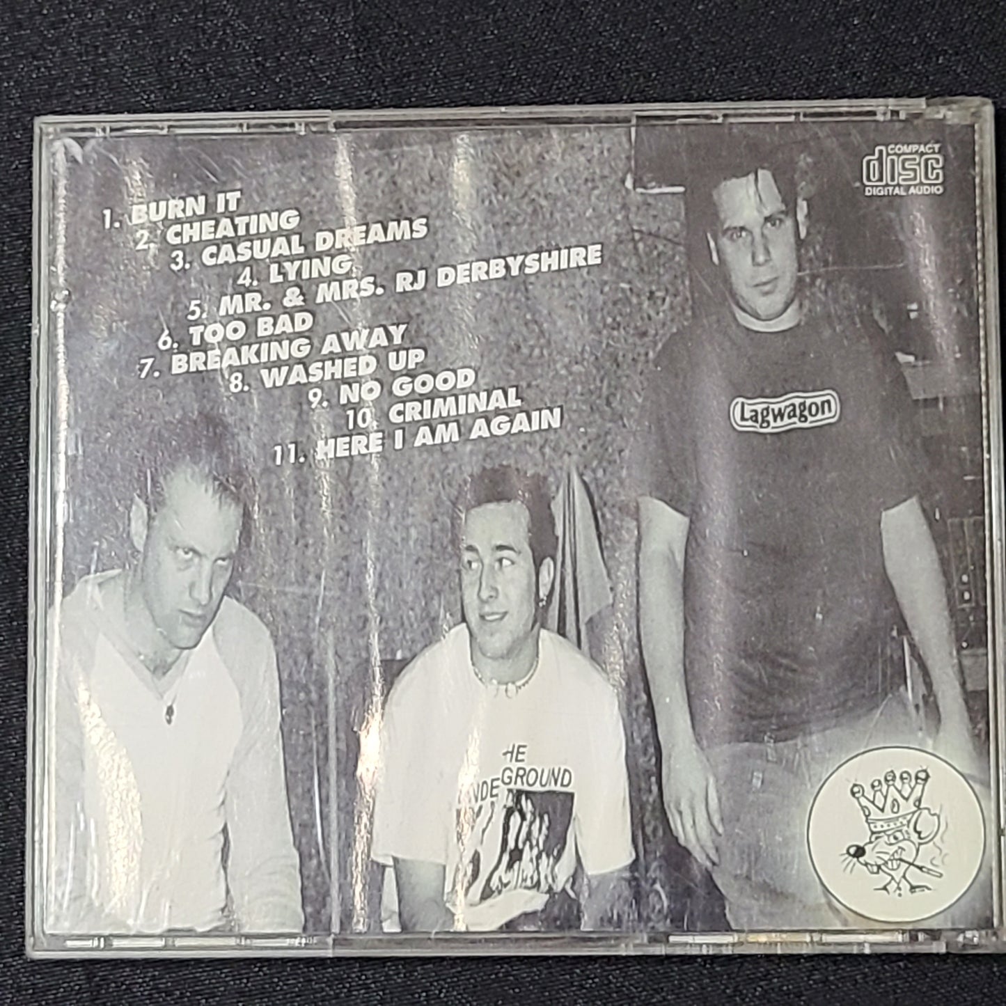 King Rat Knockin' Up Heavens Door CD HTF Rare OOP Rock